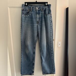 Vintage Levi’s with studs